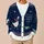 Funny Christmas Goose Fishing Holiday Fair Isle Style Gift Idea for Men and Women All-over Print Knitted Cardigan - 6