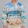 Lighthouse Beach Seascape For Coastal Getaways And Relaxed Summer Days All-over Print Knitted Sweater - 2