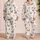 Coral Blue Butterfly Hearts for Cozy Lounging and Sweet Sleep Gift for Women and Girls Satin Pajamas Set - 2