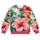Oversized Tropical Hibiscus Blooms for Colorful Casual Days and Garden Getaways for Her All-over Print Knitted Sweater - 4