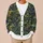 Rainy Pond Frogs and Lily Pads for Cozy Woodland Layering and Everyday Outdoor Style All-over Print Knitted Cardigan - 6