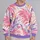 Watercolor Tropical Palm Foliage for Everyday Streetwear and Relaxed Weekend Wear All-over Print Knitted Sweater - 2