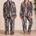 Blush Pink Distressed Brush Streaks Charcoal Abstract Loungewear for Relaxing Nights Satin Pajamas Set - 2