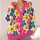 Colorful Retro Floral Motifs for Spring Getaways and Everyday Layering for Modern Women All-over Print Knitted Cardigan - 4