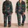Leopard Jungle Botanical Tropical Leaves Cozy Nighttime Lounge Gift For Women Plus Size Satin Pajamas Set - 2