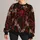Crimson Spiderweb And Black-And-Tan Arachnid Motifs For Alternative Streetwear All-over Print Knitted Sweater - 1