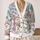 Pastel Snowman Winter Wonderland Holiday Cheer for Women and Christmas Gatherings All-over Print Knitted Cardigan - 2