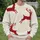 Red Deer Silhouettes for Cozy Christmas Outings and Matching Couple Winter Style All-over Print Knitted Sweater - 6