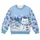 Snowman Cat in a Snowy Mountain Village for Cozy Christmas Holiday Celebrations All-over Print Knitted Sweater - 4