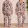 Charcoal Heart Motif Cozy Romantic Valentine's Day Gift Idea For Women At-Home Comfort Satin Pajamas Set - 2