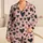 Charcoal Heart Motif Cozy Romantic Valentine's Day Gift Idea For Women At-Home Comfort Satin Pajamas Set - 1