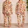 Strawberry Waffle Berry Treats for Cozy Morning Lounging and Sweet Weekend Relaxation Satin Pajamas Set - 2