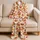 Strawberry Waffle Berry Treats for Cozy Morning Lounging and Sweet Weekend Relaxation Satin Pajamas Set - 5
