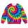 Vibrant Spiral Tie Dye for Outdoor Walks and Relaxed Weekends All-over Print Knitted Sweater - 4