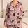 Black Cat Cocktail Glasses Lounge Gift for Cat Lovers, Cozy Evenings for Women at Home Satin Pajamas Set - 1