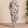 Vintage Botanical Patchwork Floral Loungewear for Relaxed Weekend Mornings, Women Satin Pajamas Set - 4