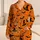 Vibrant Pumpkin Witch Hat Bat Halloween Sleepwear Set For Cozy Festive Nights At Home Satin Pajamas Set - 1