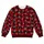 Red And Black Buffalo Check Snowflakes For Cozy Christmas Celebrations With Family All-over Print Knitted Sweater - 4