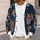 Starry Tiger Faces for Bold Casual Layering and Everyday Statement Style for Modern Men All-over Print Knitted Cardigan - 5
