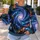Spiral Galaxy Nebula for Stargazing Nights and Cosmic Adventures All-over Print Knitted Sweater - 5