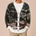Mountain Forest Wolf Scene for Relaxed Outdoor Layering, Men’s Casual Cabin Style All-over Print Knitted Cardigan - 6