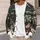 Mountain Forest Wolf Scene for Relaxed Outdoor Layering, Men’s Casual Cabin Style All-over Print Knitted Cardigan - 5