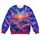 Radiant Cloudscape And Starry Sky For Peaceful Evening Walks And Relaxing At Home All-over Print Knitted Sweater - 4