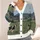 Pasture Cow Landscape for Relaxed Weekend Layering and Everyday Country Style Wear All-over Print Knitted Cardigan - 4