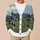Pasture Cow Landscape for Relaxed Weekend Layering and Everyday Country Style Wear All-over Print Knitted Cardigan - 6