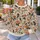 Rustic Tropical Botanical Blooms for Weekend Streetwear and Everyday Autumn Style All-over Print Knitted Sweater - 5