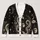 Celestial Moon Snake Medallion for Casual Layering and Nighttime Streetwear Style All-over Print Knitted Cardigan - 1