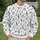 Black Music Notes on White for Concert Nights, Music Lovers, and Everyday Casual Style All-over Print Knitted Sweater - 6