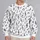 Black Music Notes on White for Concert Nights, Music Lovers, and Everyday Casual Style All-over Print Knitted Sweater - 2
