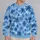 Blue Tropical Palm Grove For Relaxed Coastal Style And Summer Getaways All-over Print Knitted Sweater - 2