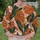 Tropical Terracotta And Forest Green Leaves For Relaxed Everyday Getaways All-over Print Knitted Sweater - 6