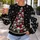 Santa Skull Christmas Tree for Festive Winter Parties and Holiday Gatherings All-over Print Knitted Sweater - 5