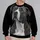 Melancholic Pit Bull Portrait for Everyday Casual Wear and Dog Lovers All-over Print Knitted Sweater - 2