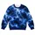 Electric Blue Storm Clouds and Lightning for Bold Casual Wear and Dramatic Everyday Style All-over Print Knitted Sweater - 4