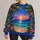 Tropical Palm Sunset Beach Scene for Coastal Getaways and Relaxed Summer Island Escapes All-over Print Knitted Sweater - 1