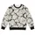 Black White Cracked Marble for Summer Streetwear and Modern Casual Urban Style All-over Print Knitted Sweater - 4