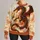 Fiery Dragon Fantasy for Bold Training, Festivals, and Everyday Adventure Enthusiasts All-over Print Knitted Sweater - 1