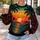 Tropical Sunset Palm Trees and Ocean for Summer Beach Days and Island Getaways All-over Print Knitted Sweater - 5