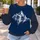 White Alpine Peak Reflection For Outdoor Adventures And Mountain Getaways All-over Print Knitted Sweater - 5