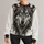 Realistic Wolf Portrait for Outdoor Adventures and Everyday Casual Wear All-over Print Knitted Sweater - 1