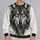 Realistic Wolf Portrait for Outdoor Adventures and Everyday Casual Wear All-over Print Knitted Sweater - 2