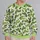 Playful Green Crocodile Motifs for Casual Autumn Outings and Everyday Nature Lovers All-over Print Knitted Sweater - 2