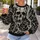 Gothic Skeleton Skull Motif for Halloween Parties and Everyday Dark Alternative Style All-over Print Knitted Sweater - 5