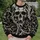 Gothic Skeleton Skull Motif for Halloween Parties and Everyday Dark Alternative Style All-over Print Knitted Sweater - 6