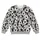 Monochrome Cute Dog Faces for Cozy Autumn Outings and Everyday Unisex Style All-over Print Knitted Sweater - 4