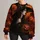 Gothic Witch and Pumpkin Halloween Style for Spooky Autumn Nights and Parties All-over Print Knitted Sweater - 1